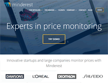 Tablet Screenshot of minderest.com